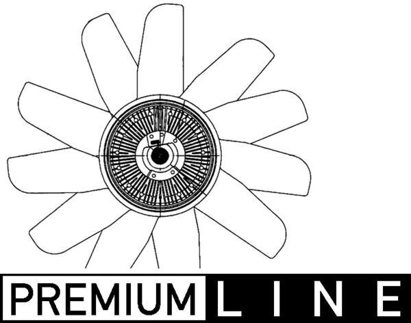 MAHLE ORIGINAL Radiaatori ventilaator Artikli number: CFF 494 000P soodsalt