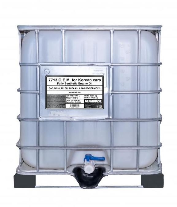 MANNOL Motorolja Artikelnummer: MN7713-IBC billigt