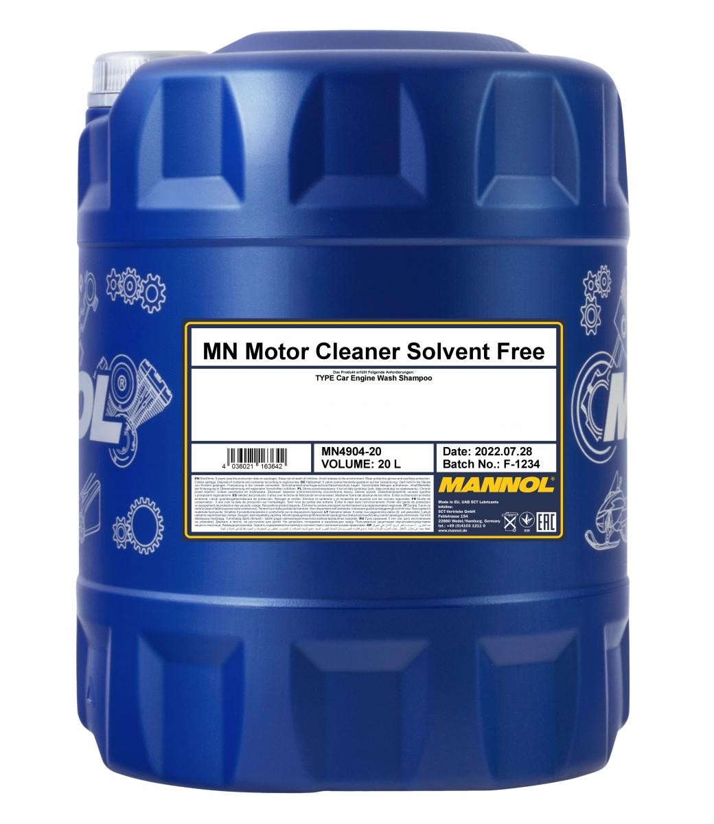 MANNOL Motorrengjøringsmidder Motor Cleaner, Solvent Free artikkelnummer: MN4904-20 billig