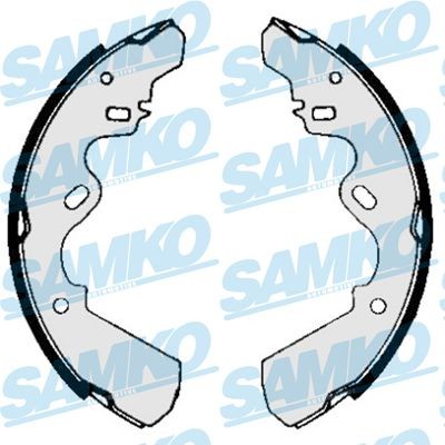 SAMKO Brake Shoe Set Article number: 85820 cheaply
