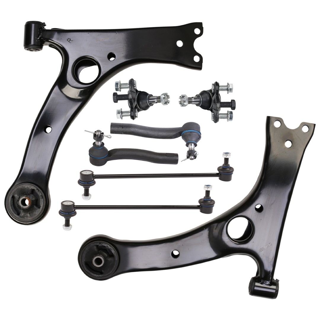 RIDEX 772S0416 Querlenker-Reparatursatz COROLLA 2.0 D-4D (CDE120R_, CDE120L_) 116 PS Diesel 2007