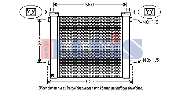 AKS DASIS Oljekylare Artikelnummer: 136005N billigt