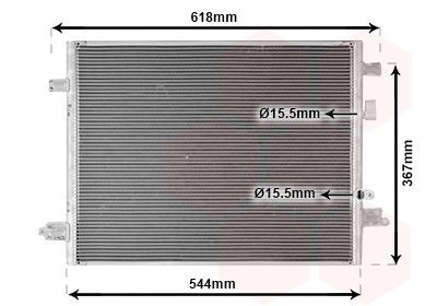 VAN WEZEL Condensatore climatizzatore Numero articolo: 43015704 poco costoso