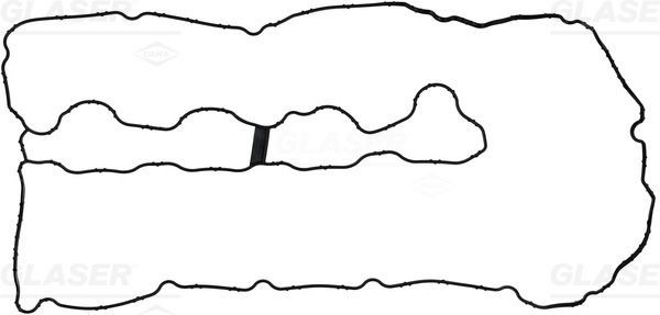 GLASER Guarnizione, Collettore aspirazione Numero articolo: X56893-01 poco costoso