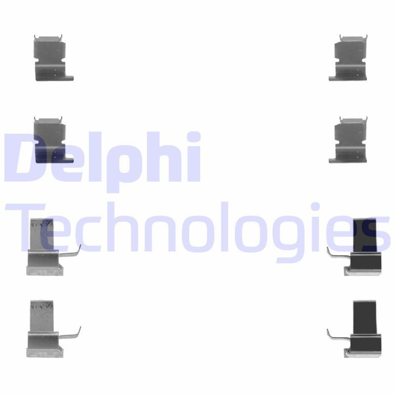 DELPHI LX0259 Monteringssæt til bremseklodser MR 2 2.0 16V (SW20_) 170 HK Benzin 1999