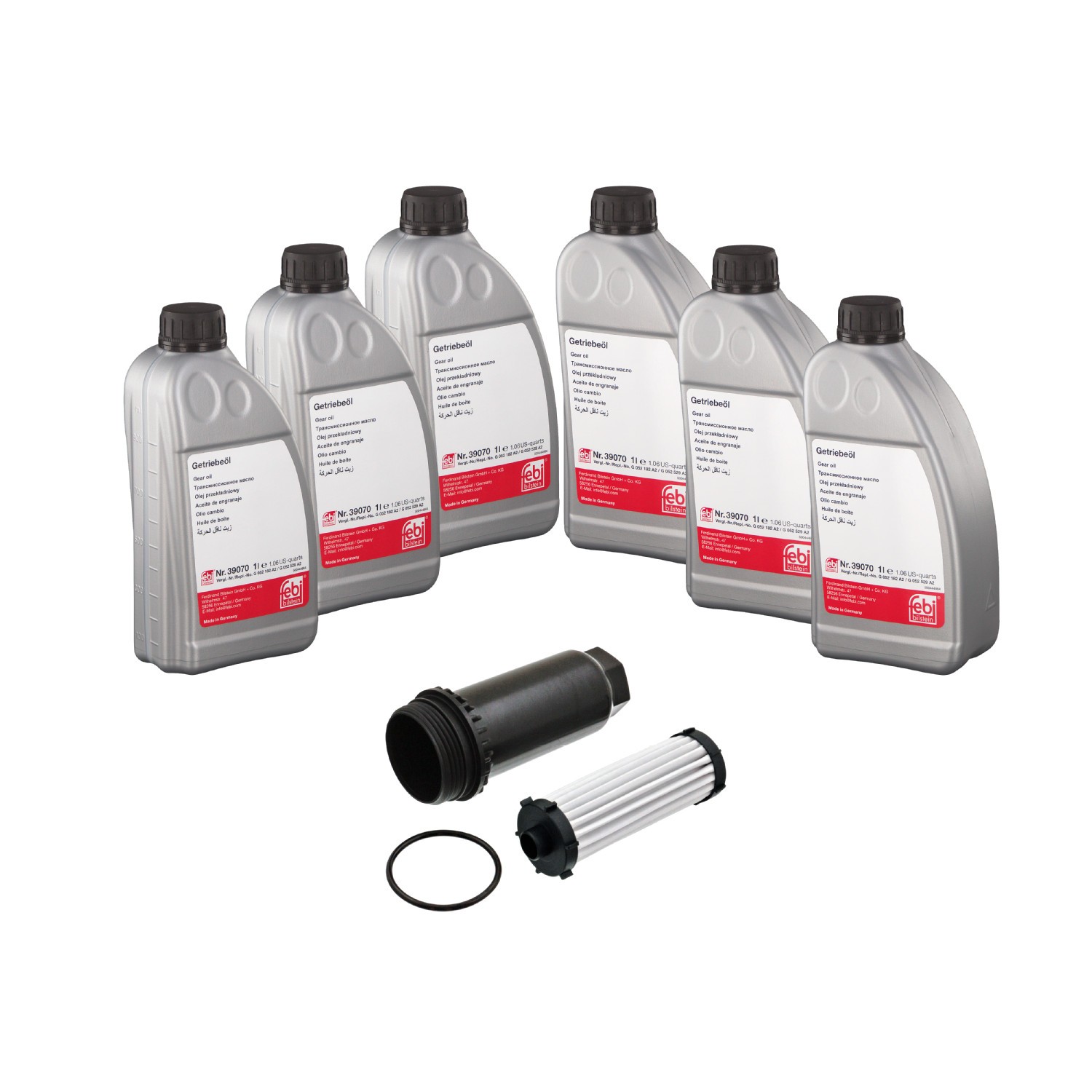 FEBI BILSTEIN 176877 Sæt til olieskift automatgearkasse C-MAX 2.0 CNG 145 HK Benzin/naturgas (CNG) 2010