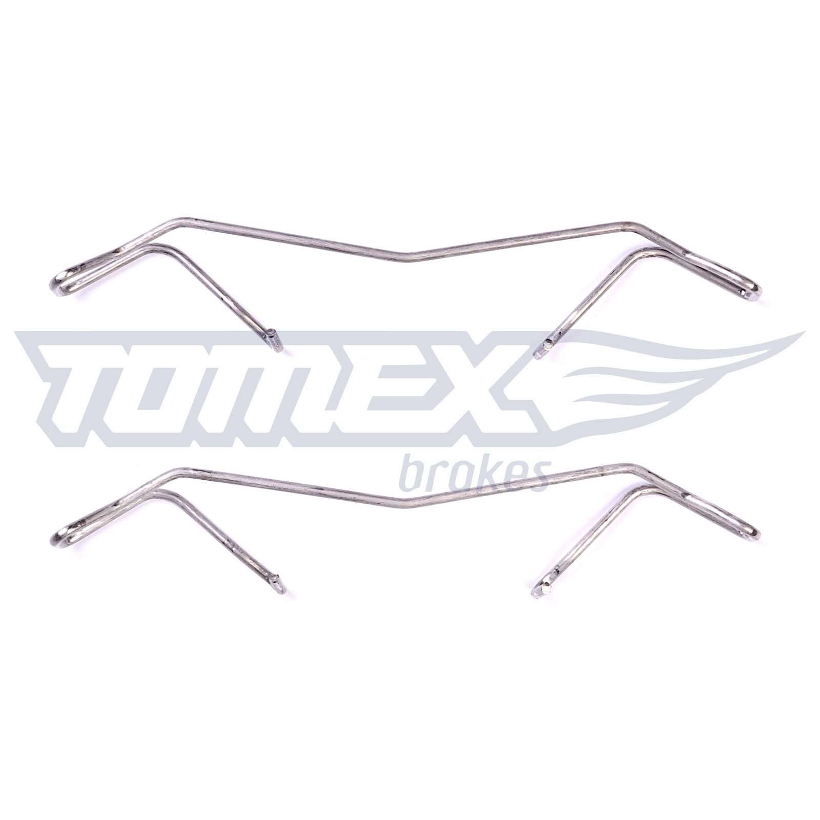 TOMEX brakes TX 43-07 Monteringssæt til bremseklodser TOLEDO 1.6 110 HK Benzin 2019