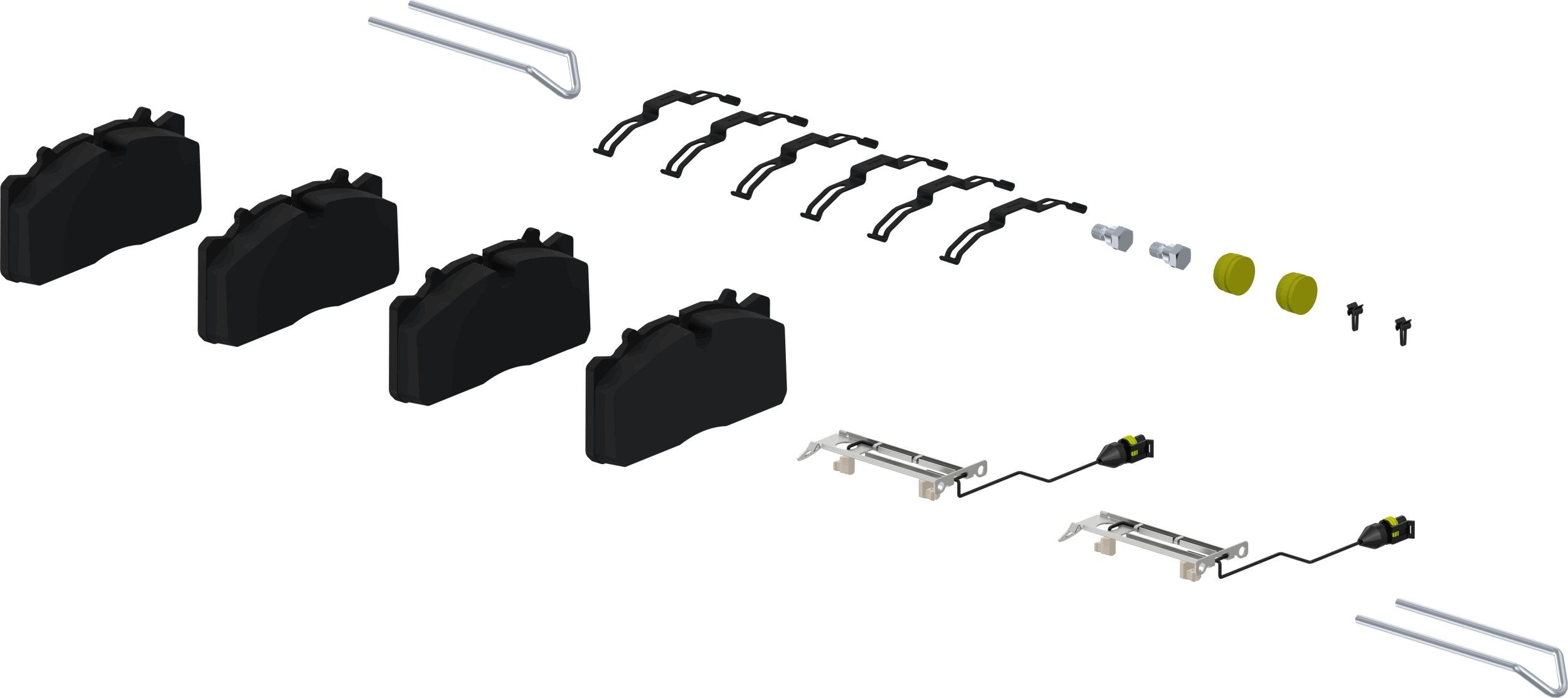 WABCO Reparasjonssett, bremsecaliper artikkelnummer: 6401759252 billig