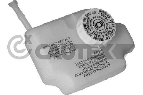 CAUTEX 774549 Paisupaak, pidurivedelik CADDY 2.0 TDI 4motion 150 HP Diisel
