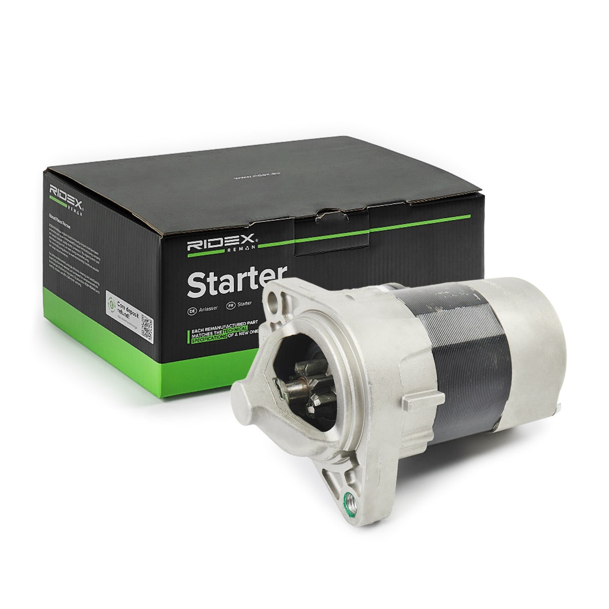 RIDEX REMAN Starter Artikli number: 2S0430R soodsalt