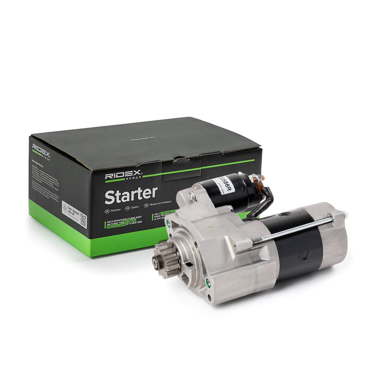 RIDEX REMAN Starter motor Article number: 2S0586R cheaply