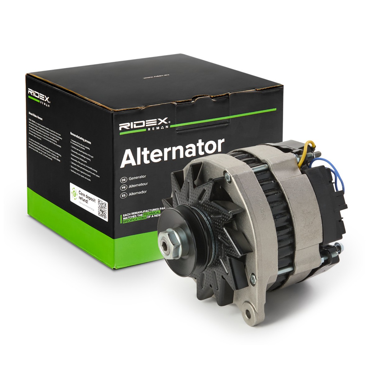 RIDEX REMAN Generaator Artikli number: 4G1307R soodsalt