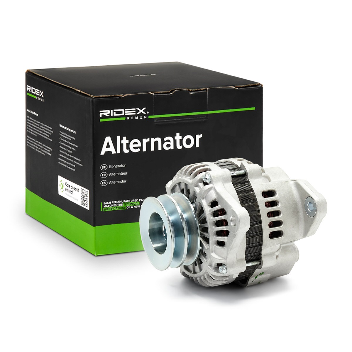 RIDEX REMAN Generator Varenummer: 4G0176R billige
