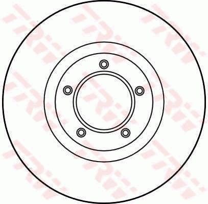 TRW Disque de frein UGS: DF1640 à bon prix