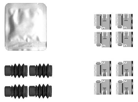 TEXTAR 82562800 Set accesorii, placute frana INSIGNIA 2.0 GSi 4x4 (35) 209 CP motor diesel