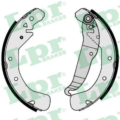 LPR Brake Shoe Set Article number: 07200 cheaply