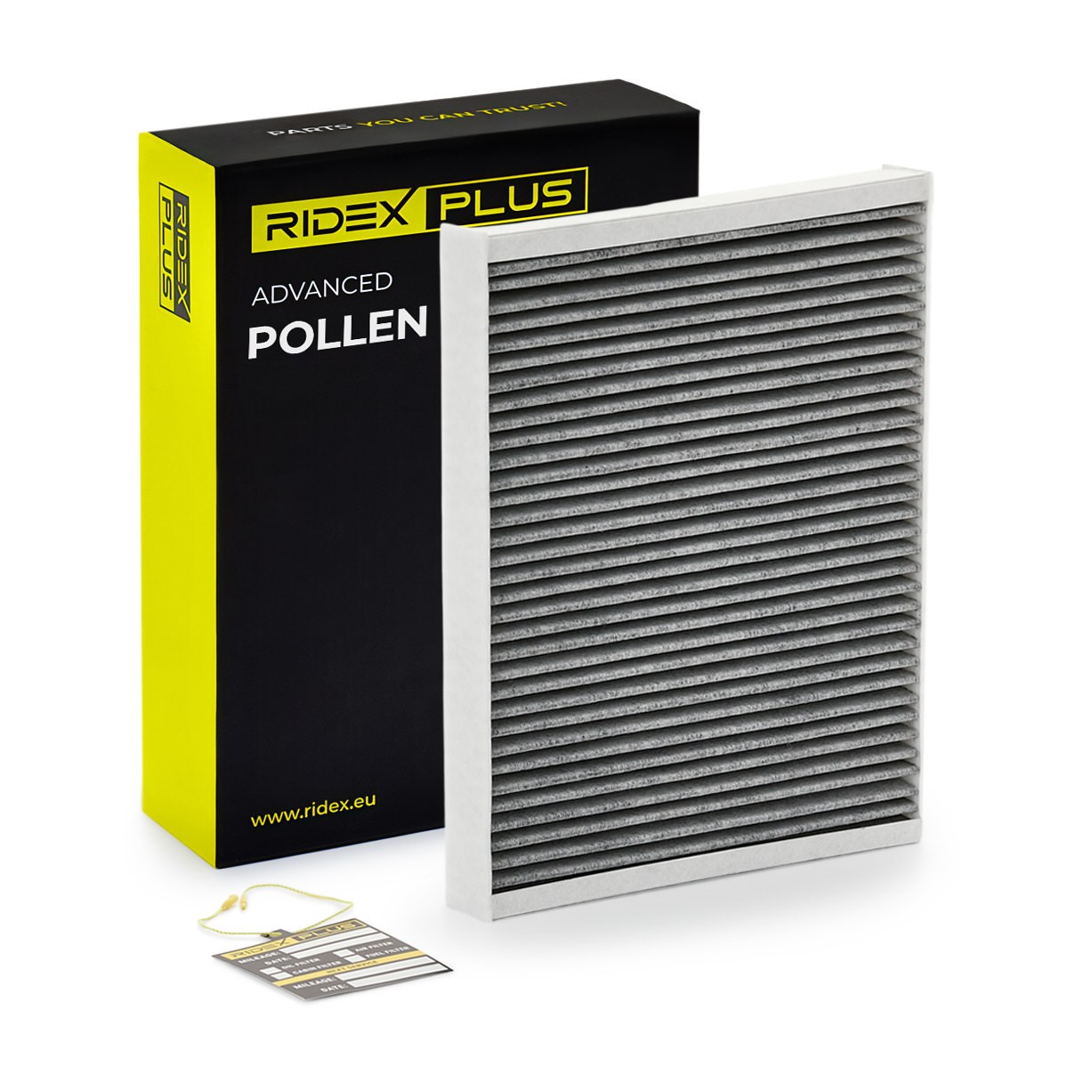 RIDEX PLUS Pollenfilter Varenummer: 424I0255P billige