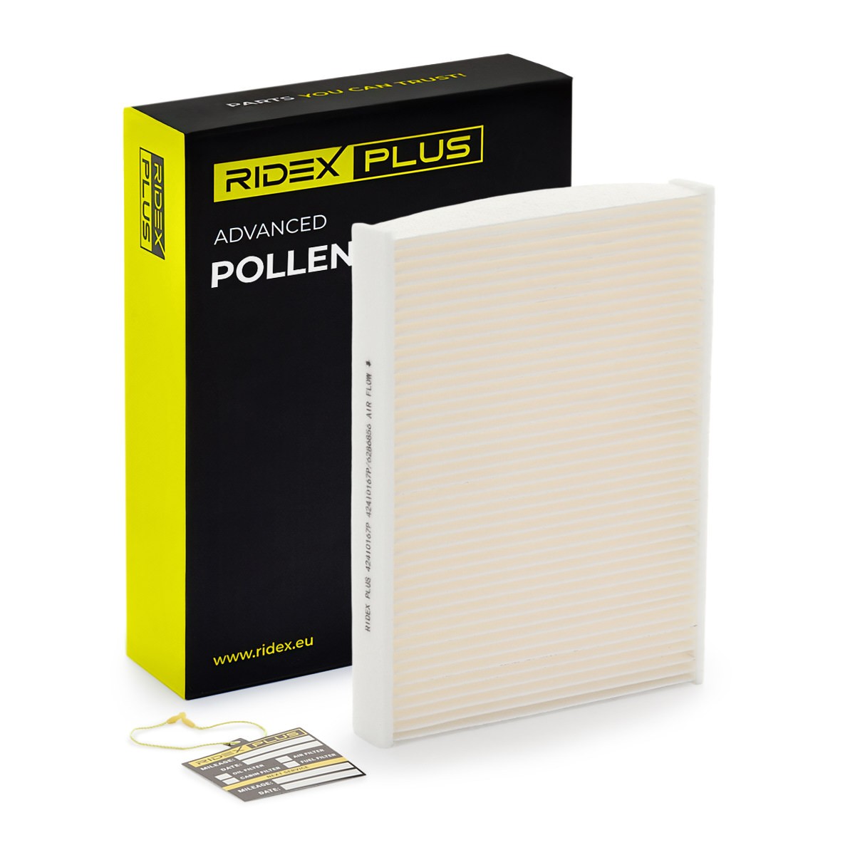 RIDEX PLUS Pollenfilter Varenummer: 424I0167P billige
