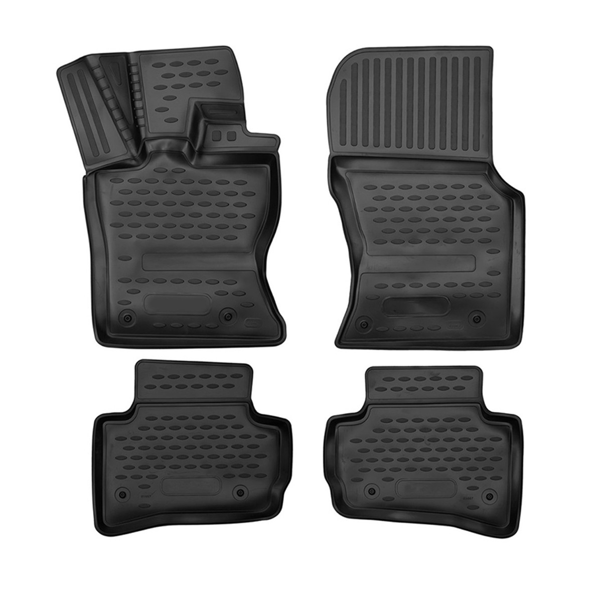 OMAC 4106444 Ensemble de tapis de sol F-PACE 3.0 P400 MHEV 400 CH Essence/électrique
