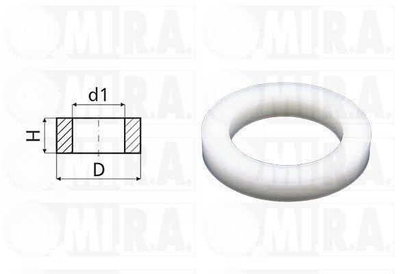MI.R.A. 36/1204 Puks, juhtvõll DOBLO 1.3 JTD 16V Multijet 84 HP Diisel