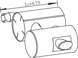 DINEX Midtre lydpotte artikkelnummer: 80377 billig