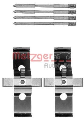 METZGER 109-1796 Monteringssæt til bremseklodser A5 3.0 TDI quattro 272 HK Diesel
