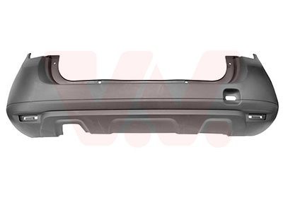 VAN WEZEL 1555542 Paraurti posteriore DUSTER 1.6 16V 4x4 105 CV Benzina 2018