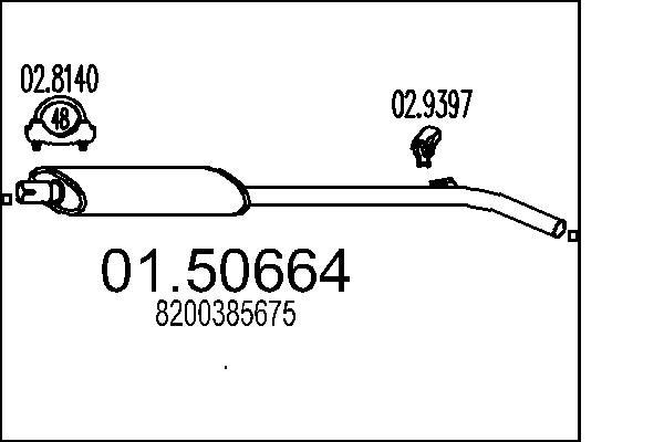 MTS Kesksummuti Artikli number: 01.50664 soodsalt