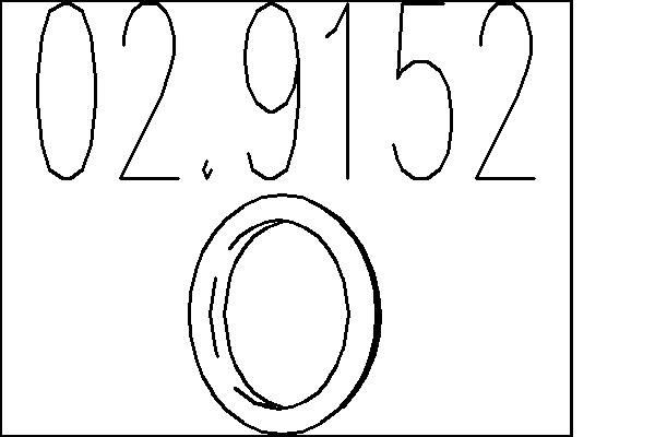 MTS Tarpiklis, išleidimo kolektorius prekės numeris: 02.9152 nebrangu