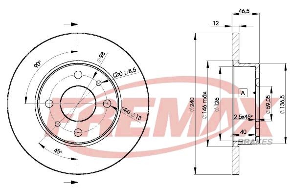 FREMAX Piduriketas Artikli number: BD-1815 soodsalt