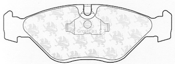 JP GROUP Jarrupalat, levyjarru tuotenumero: 4563600119 edullisesti