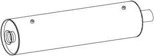 DINEX Midtre lydpotte artikkelnummer: 22323 billig