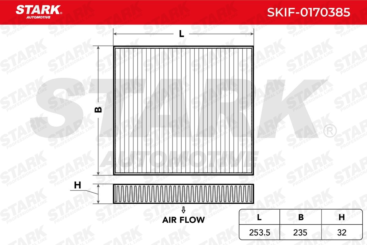 STARK Pollen filter Article number: SKIF-0170385 cheaply