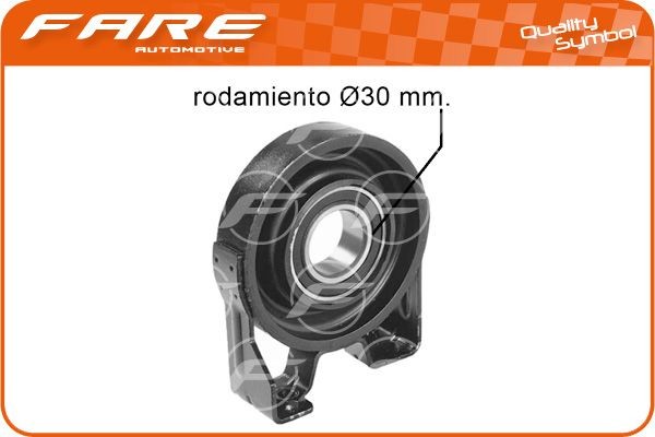 FARE SA 10558 Supporto albero trasmissione TOUAREG 3.6 V6 FSI 280 CV Benzina 2010
