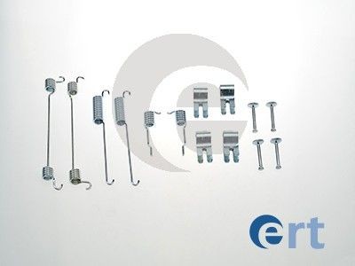 ERT 310012 Σετ βοηθ. εξαρτημάτων, σιαγόνες φρένου C-MAX 1.8 TDCi 115 PS Πετρέλαιο 2010