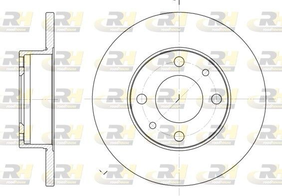 ROADHOUSE Brake disc Article number: 6030.00 cheaply