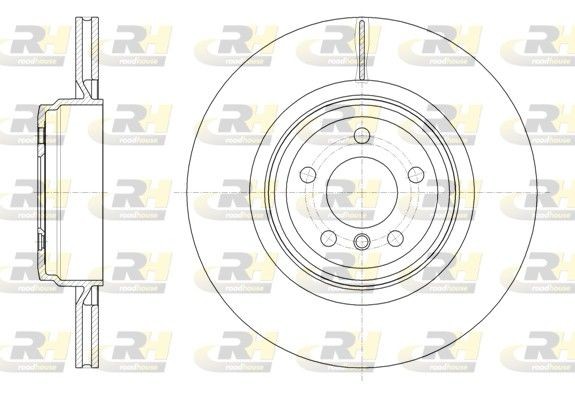 ROADHOUSE Brake disc Article number: 61599.10 cheaply