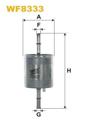 WIX FILTERS Fuel filter Article number: WF8333 cheaply