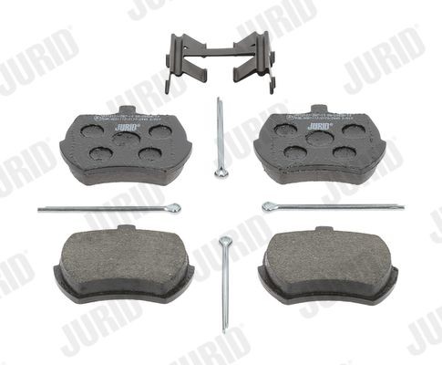 JURID Brake pad set Article number: 571212J cheaply