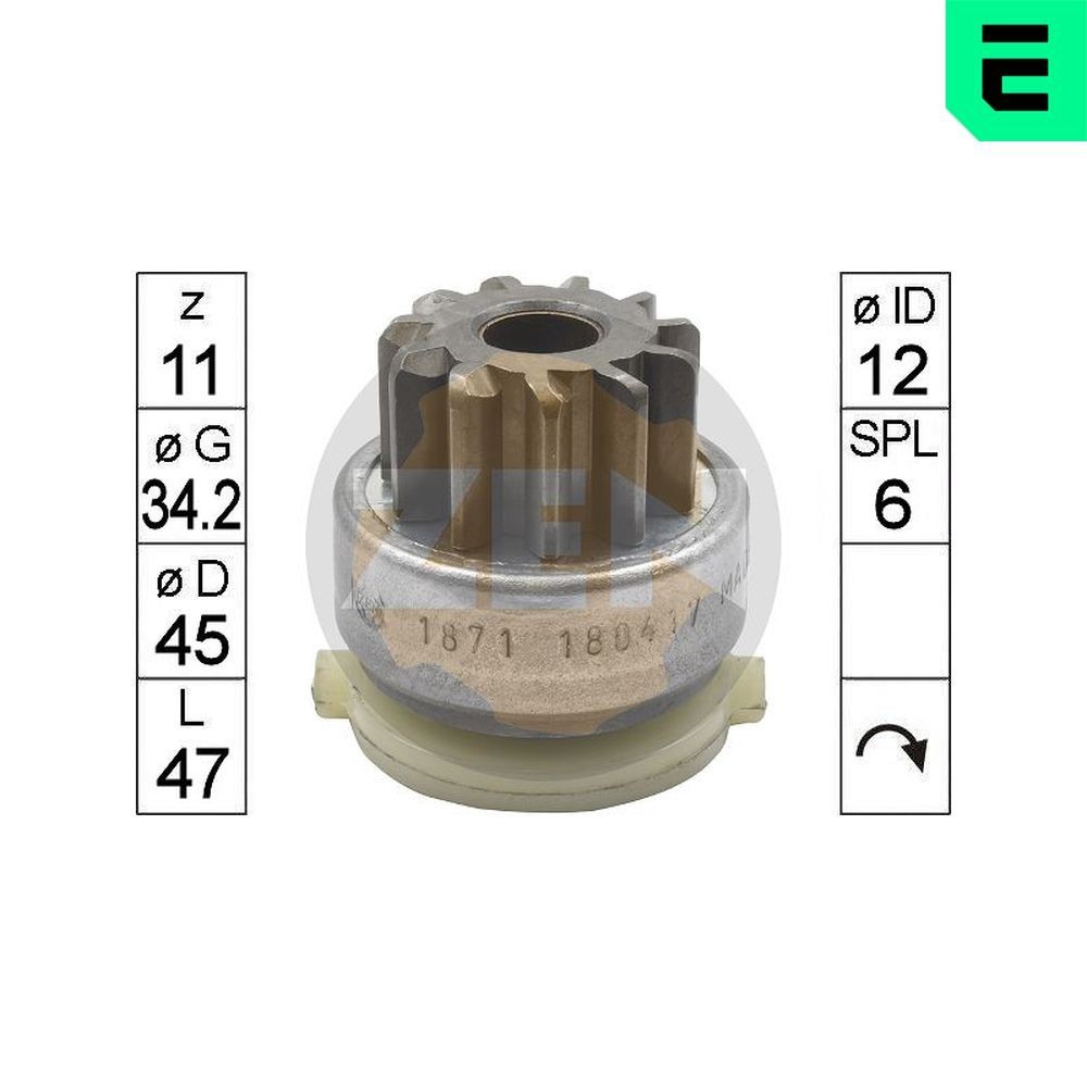 ERA ZN1871 Vabajooks, starter C-MAX 2.0 145 HP Bensiin 2010