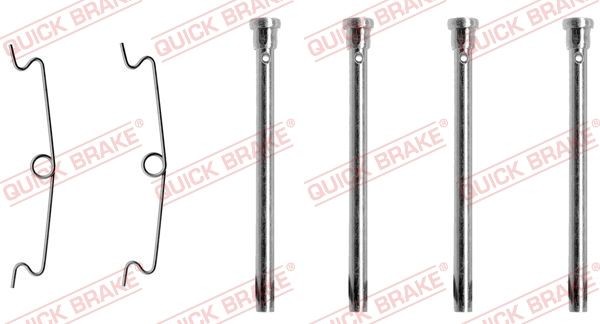 QUICK BRAKE 109-1113 Monteringssæt til bremseklodser ZX 1.8 111 HK Benzin 1999