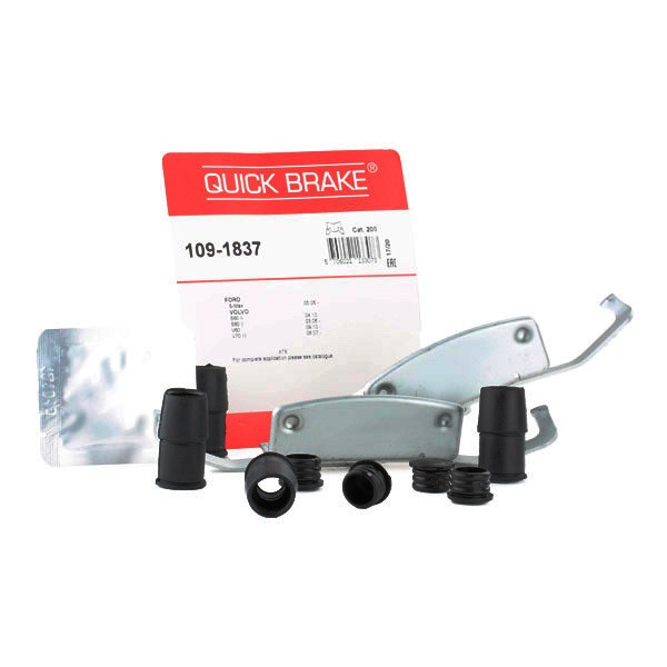QUICK BRAKE 109-1837 Monteringssæt til bremseklodser V70 2.4 D5 205 HK Diesel 2016