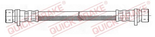 QUICK BRAKE Brake hose Article number: 22.078 cheaply