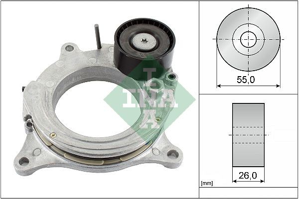 INA Tensioner Lever, v-ribbed belt Article number: 534 0692 10 cheaply
