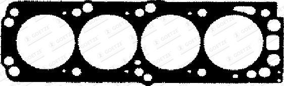 GOETZE Gasket, cylinder head Article number: 30-026329-10 cheaply
