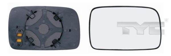 TYC Mirror Glass, outside mirror Article number: 337-0042-1 cheaply