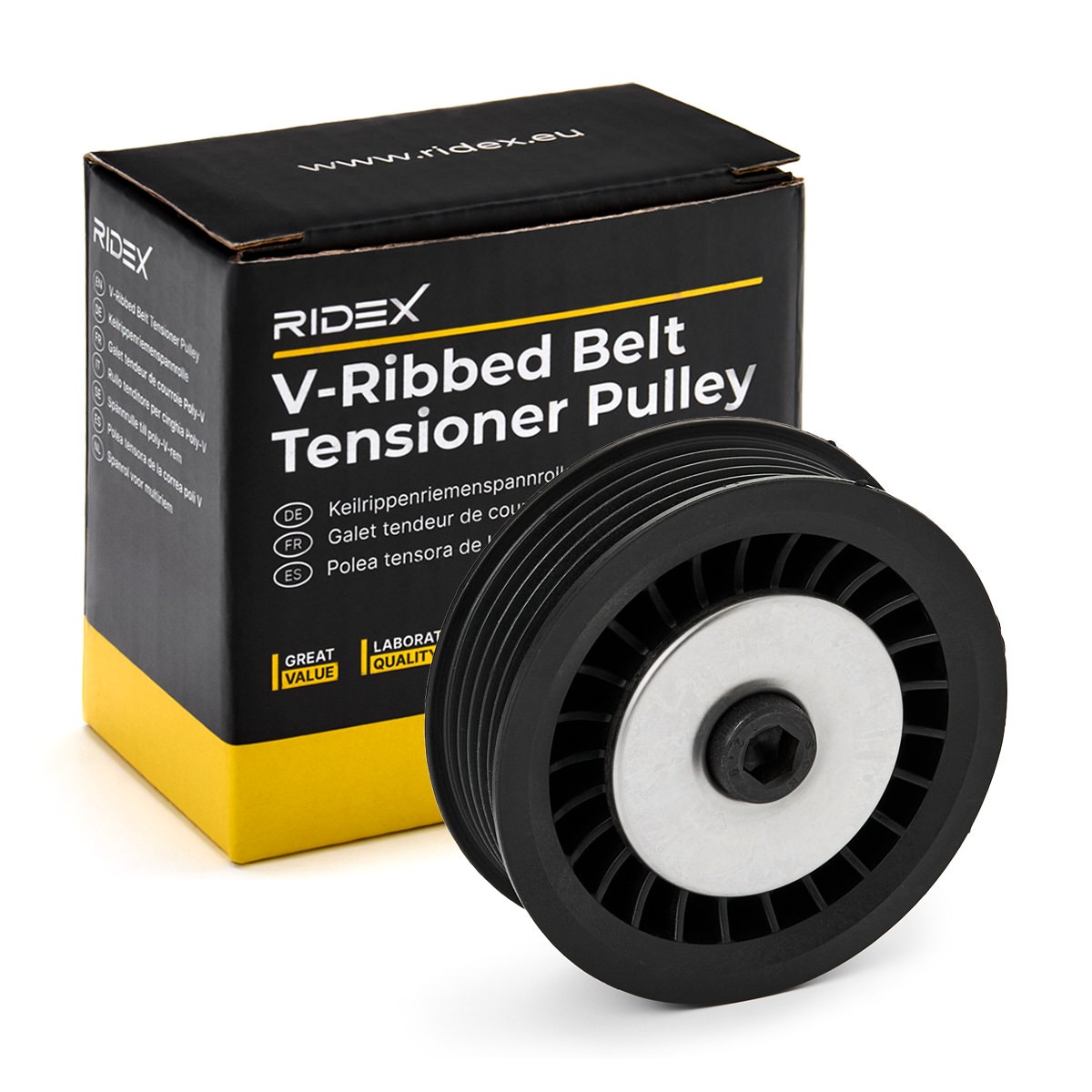 RIDEX Tensioner pulley Article number: 310T0312 cheaply