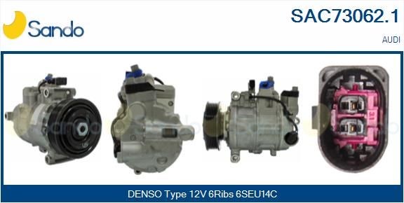 SANDO Starter motor Article number: 6020272.0 cheaply