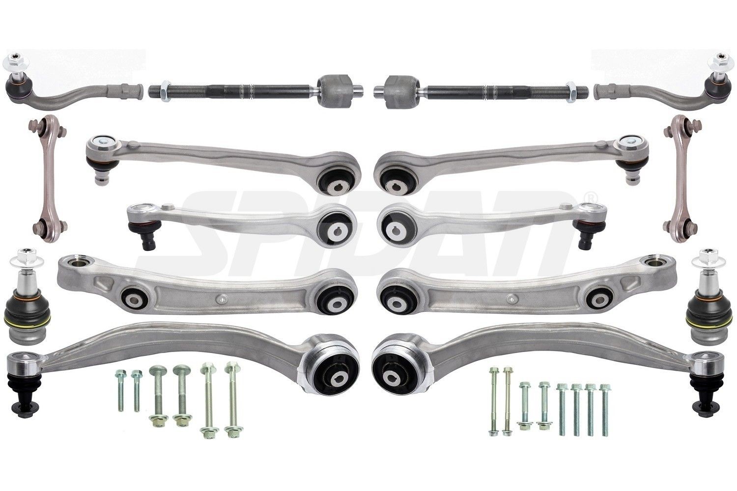 SPIDAN CHASSIS PARTS 60506 Querlenker-Reparatursatz A6 45 TDI Mild Hybrid quattro 211 PS Diesel/Elektro