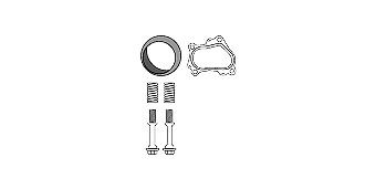 HJS Mounting Kit, catalytic converter Article number: 82 48 7726 cheaply